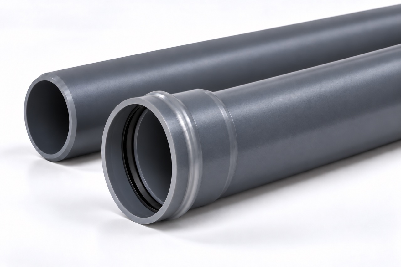 Illustration de tubes PVC-U pression