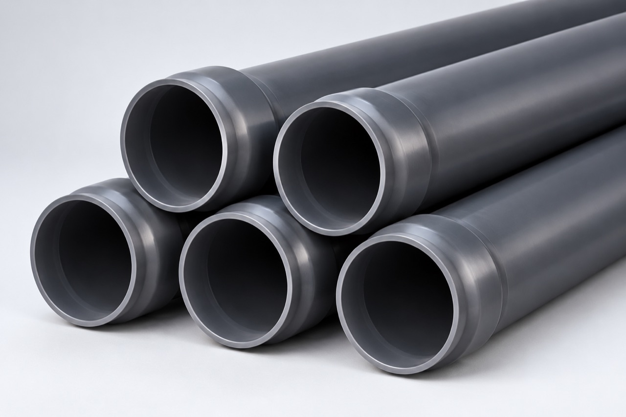 Illustration de tubes PVC-U assainissement